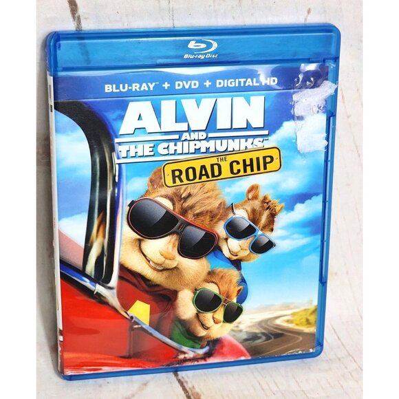 Alvin And The Chipmunks: The Road Chip Blu-Ray + DVD + Digital HD Combo Pack - Picture 1 of 7